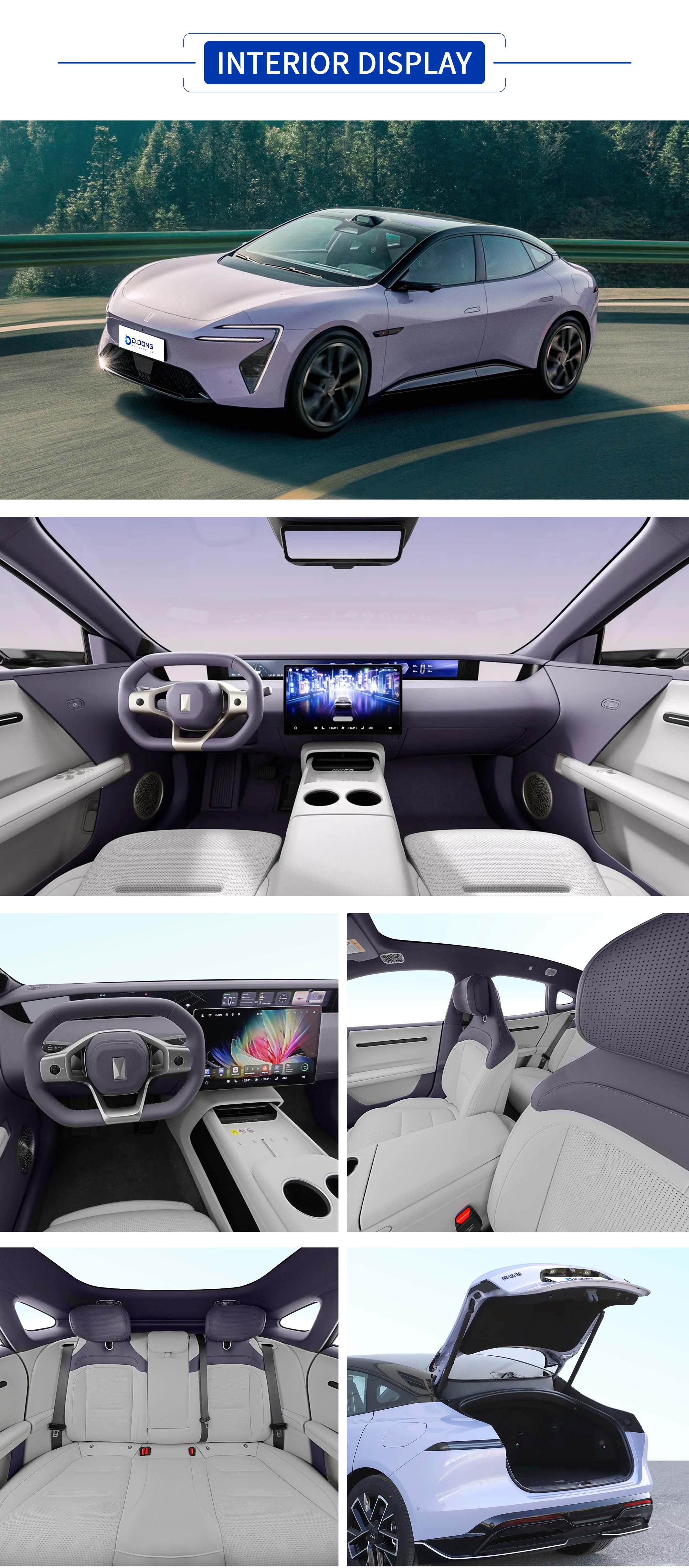 Avatr 06 All Colors,Avatr 06 All Interior Display